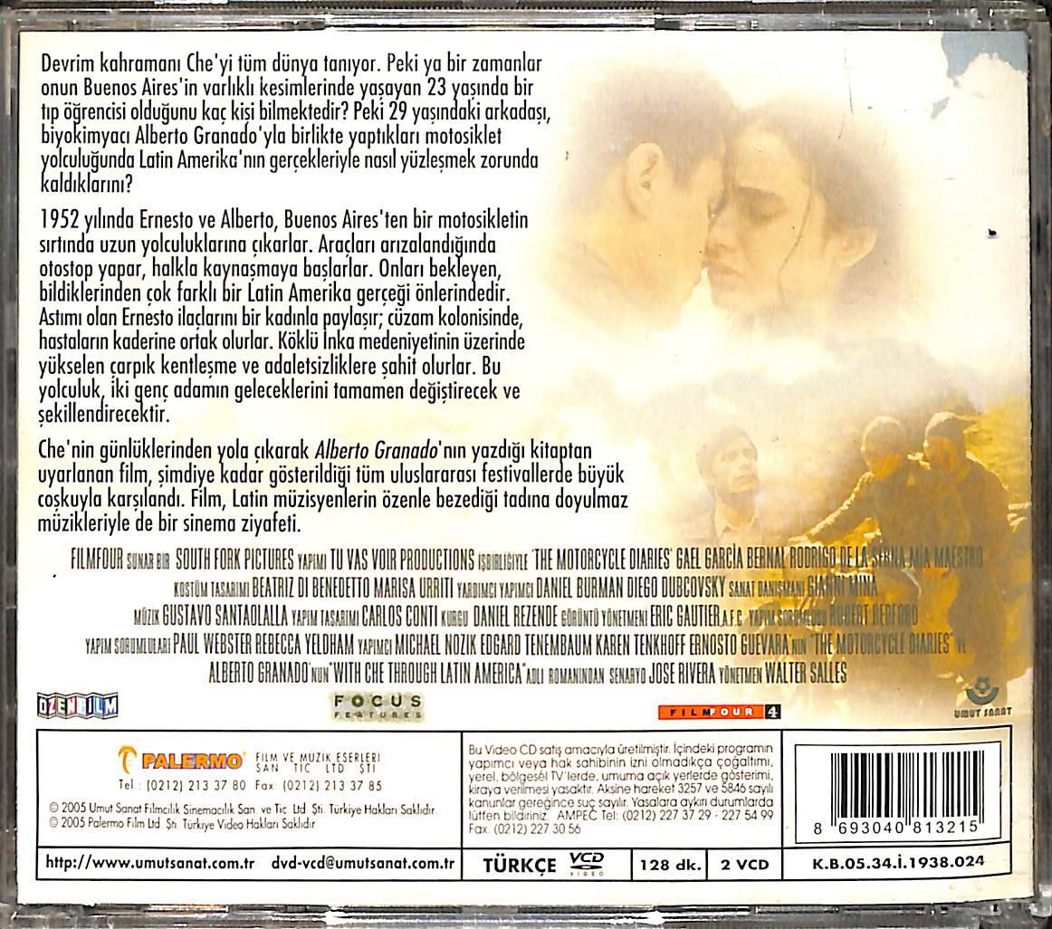 Motorsiklet Günlüğü – The Motorcycle Diaries (2004) Orijinal VCD Film VCD29090 - 2