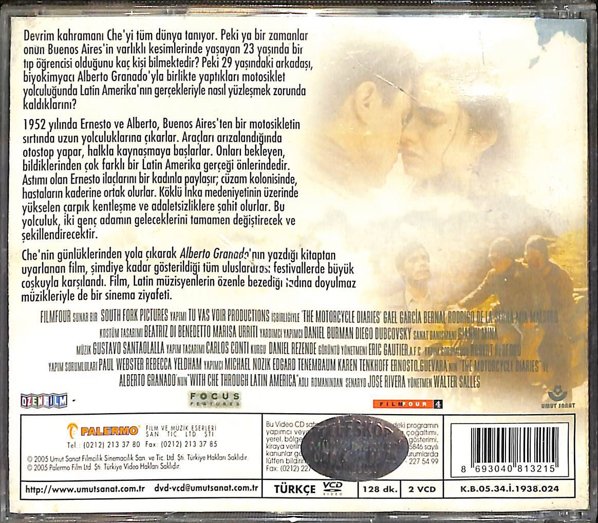 Motosiklet Günlüğü VCD Film (İkinci El - 10/7) VCD26405 - 2