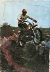 Motosiklet Temalı Kartpostal KRT18491 - Gökçekoleksiyon