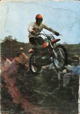 Motosiklet Temalı Kartpostal KRT18491 - 1
