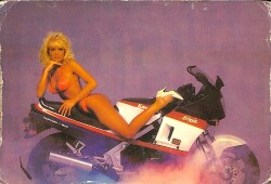 Motosiklet Temalı Kartpostal KRT18494 - Gökçekoleksiyon