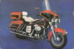 Motosiklet Temalı Kartpostal KRT18499 - Gökçekoleksiyon