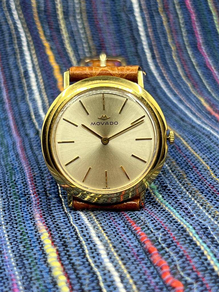 Movado 18 Ayar Kurmalı Erkek Kol Saati SAA166 #25 - 3