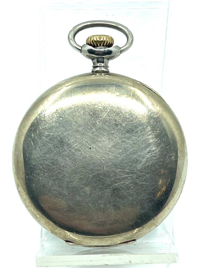Zenith Metal Kasa Kurmalı Cep Saati SAA076 - 4