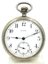 Zenith Metal Kasa Kurmalı Cep Saati SAA076 - 1
