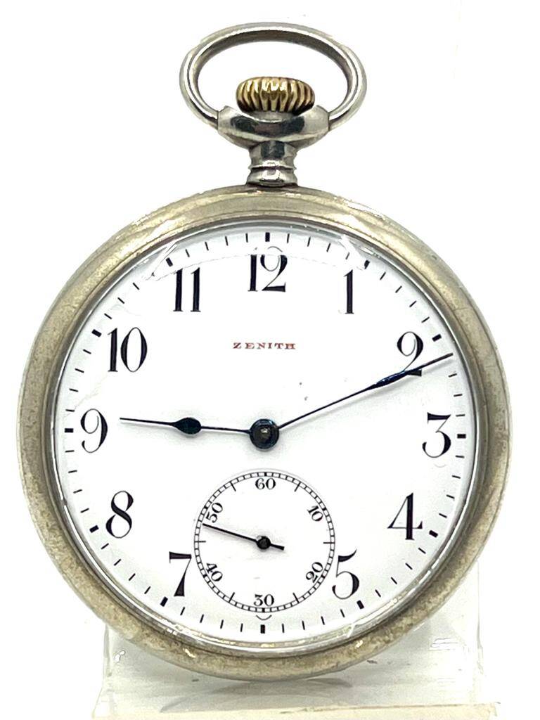 Zenith Metal Kasa Kurmalı Cep Saati SAA076 - 1