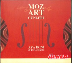 Mozart Günleri - Aya İrini 20- 27 Mayıs 2003 CD (İkinci El) CD5299 - 1