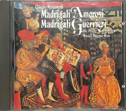 Claudio Monteverdi – Madrigali Amorosi, Guerrieri (İkinci El) CD5214 - Gökçekoleksiyon