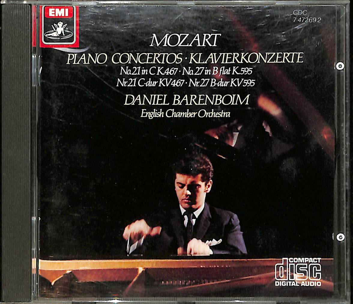 Mozart - Piano Concertos Nos. 21 & 27 Klavierkonzerte Nos. 21 & 27 CD (İkinci El) CD5295 - 1