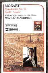 Mozart Symphonies No.40 No.36 ''Linzer'' Kaset (İkinci El Kaset) KST29750 - Gökçekoleksiyon