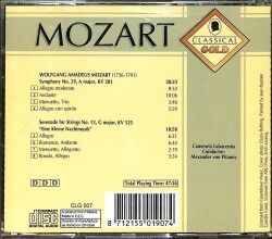 Mozart: Symphony No. 29 CD (İkinci El) CD4908 - 2