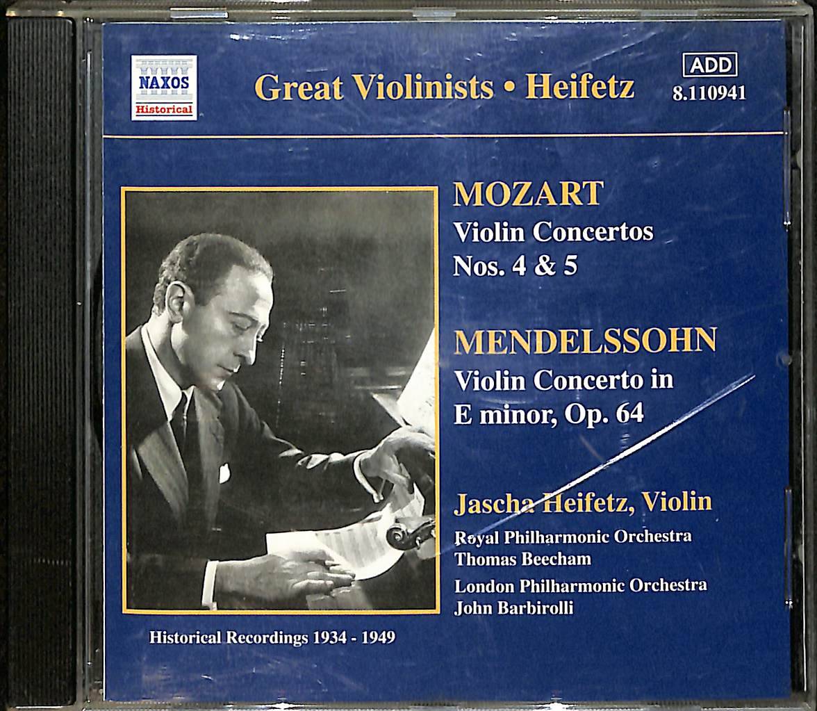 Mozart: Violin Concertos 4 & 5 - Mendelssohn: Violin Concerto CD (İkinci El) CD4015 - 1