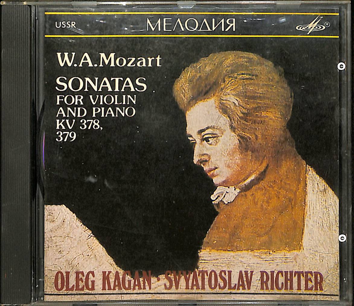Mozart: Violin Sonatas K378 / 379 - Sviatoslav Richter, Oleg Kagan - Live 1982 CD (İkinci El) CD4691 - 1