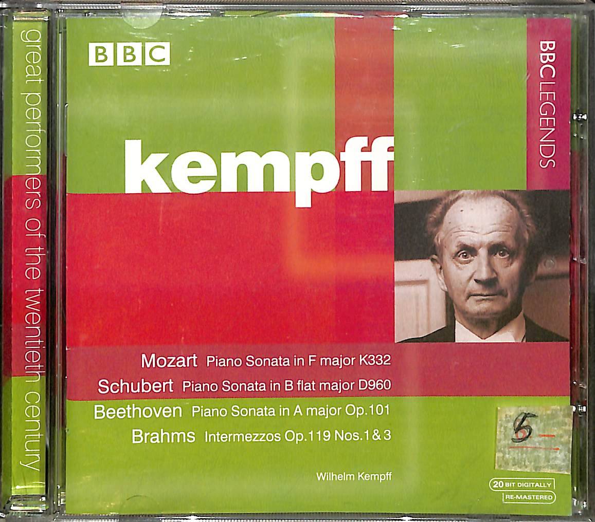 Mozart/Schubert/Beethoven - Kempff CD (İkinci El) CD4880 - 1