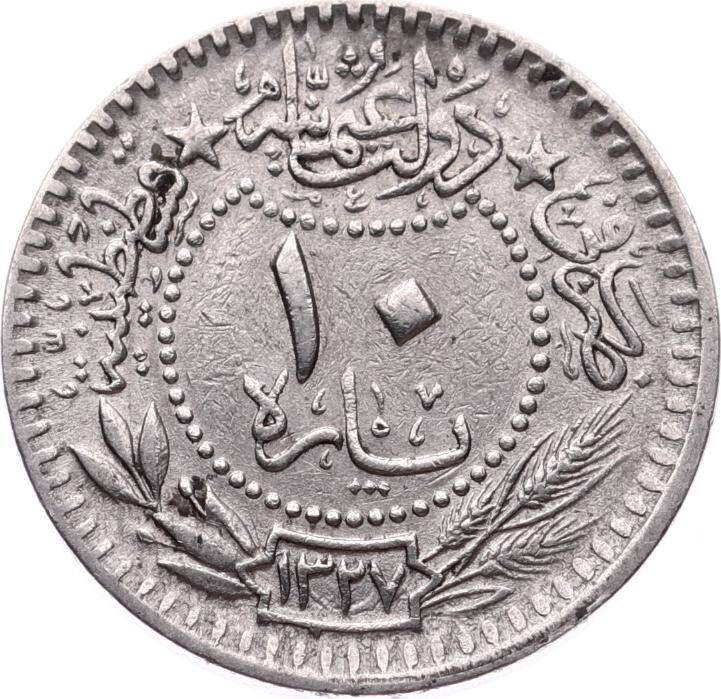 M.Reşad 10 Para 1327/7 - ÇÇT OMP3209 - 2