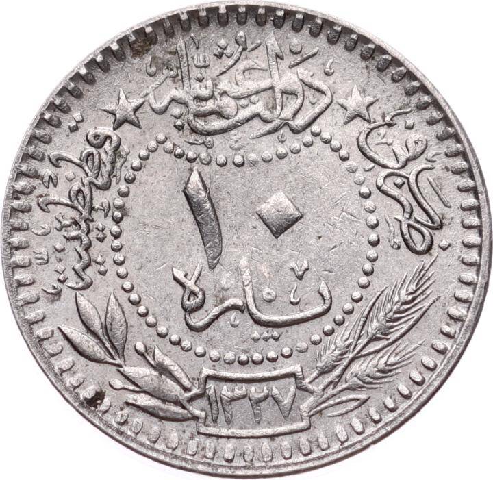 M.Reşad 10 Para 1327/7 Elgazi - ÇÇT OMP3210 - 2
