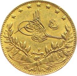 M.Reşad 50 Kuruş 1327/2 Kulpsuz ÇİL OMP2865 #830 - Gökçekoleksiyon