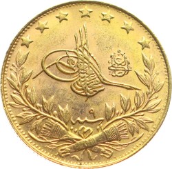 M.Reşad 100 Kuruş 1327/9 Elgazi Kulpsuz ÇİL OMP2845 #828 - Gökçekoleksiyon