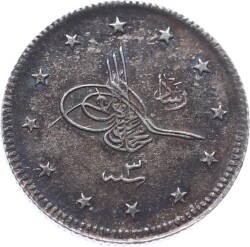 M.Reşad 2 Kuruş 1327/3 Manastır Kulpsuz ÇİL*** OMP2927 - Gökçekoleksiyon