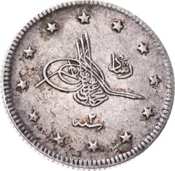 M.Reşad 2 Kuruş 1327/2 Gümüş - ÇÇT OMP3177 - 1