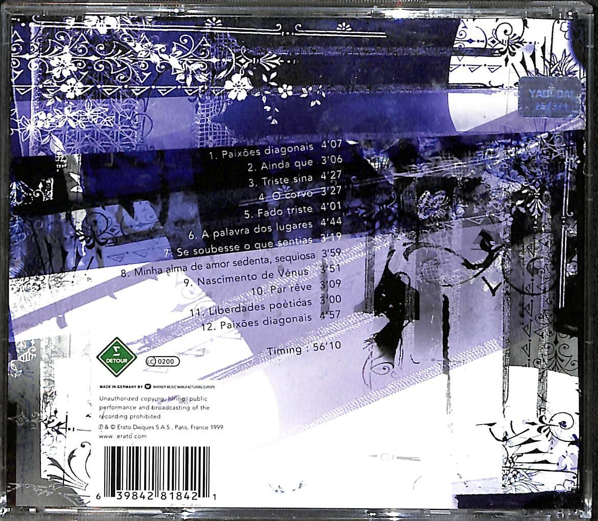 Mísia - Paixões Diagonais CD (İkinci El) CD3839 - 2