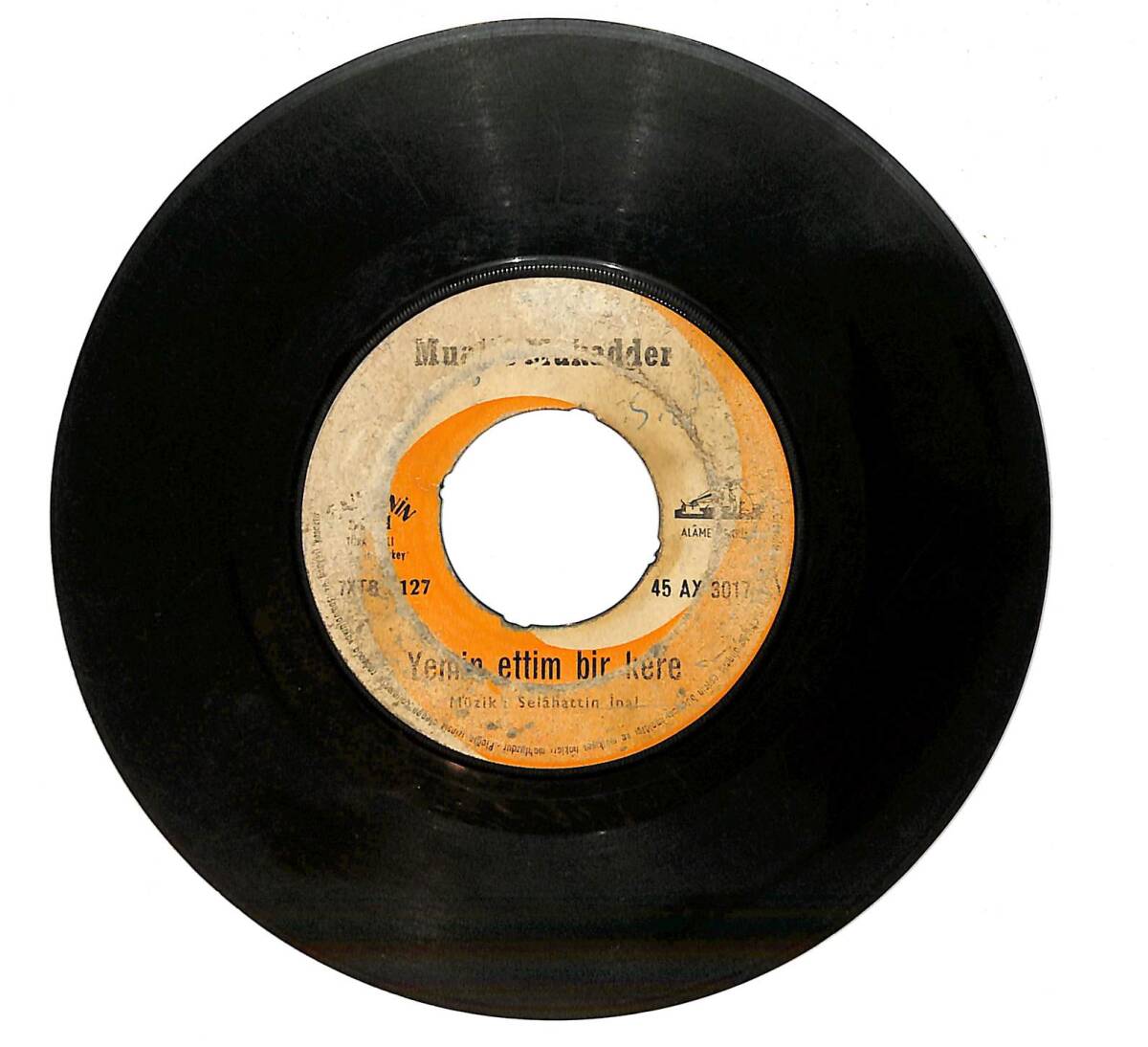 Mualla Mukadder – Yaşlı Gözlerimde & Yemin Ettim Bir Kere Plak (10/6) PLK26823 - 2