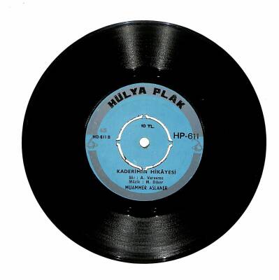 Muammer Aslaner - Aşıkım Bir Kuluna / Kaderimin Hikayesi Plak (10/7) PLK19839 - 2
