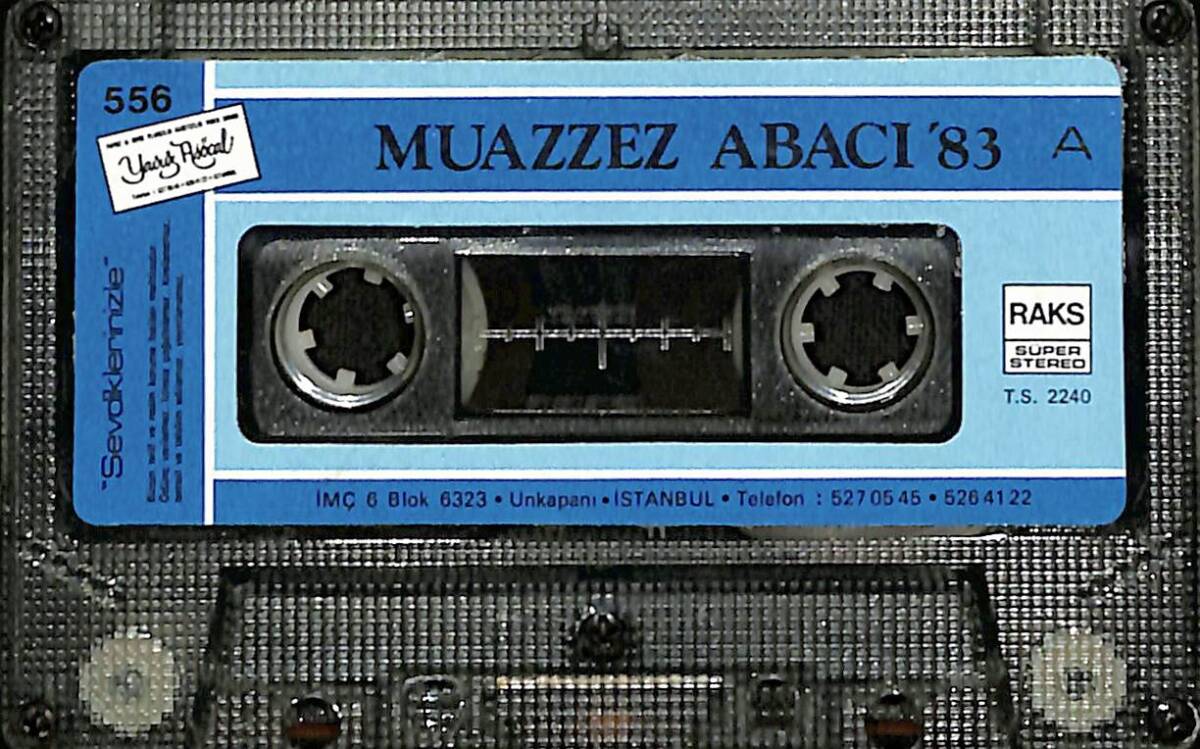 Muazzez Abacı - '83 Kaset (İkinci El) KST27817 - 1