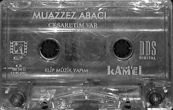 Muazzez Abacı - Cesaretim Var Kaset (Kırmızı Bandrol - İkinci El) KST27760 - 2