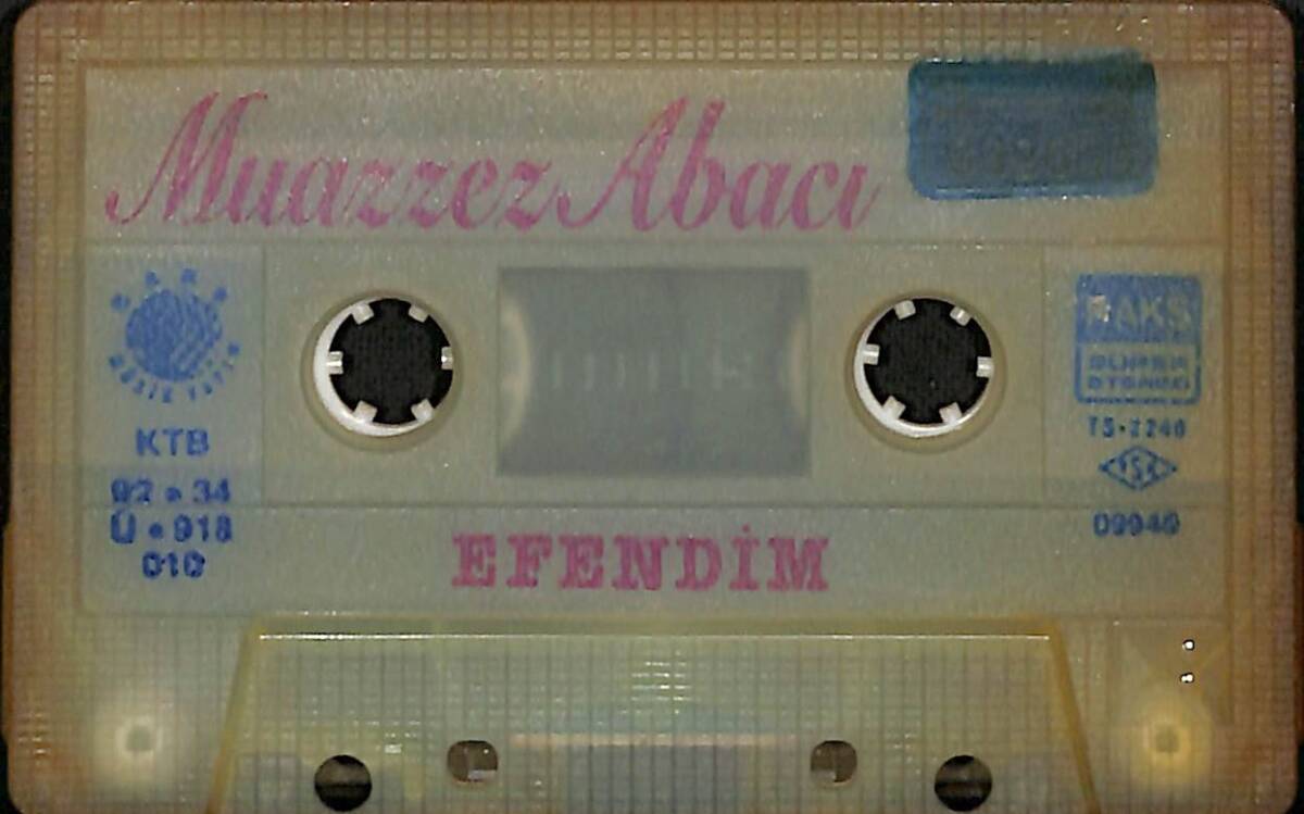 Muazzez Abacı - Efendim Kaset (İkinci El) KST27822 - 2