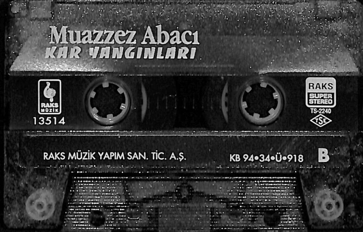 Muazzez Abacı - Kar Yangınları Kaset (Bordo Bandrol - İkinci El) KST27785 - 1