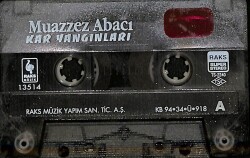 Muazzez Abacı - Kar Yangınları Kaset (Bordo Bandrol - İkinci El) KST27785 - 2