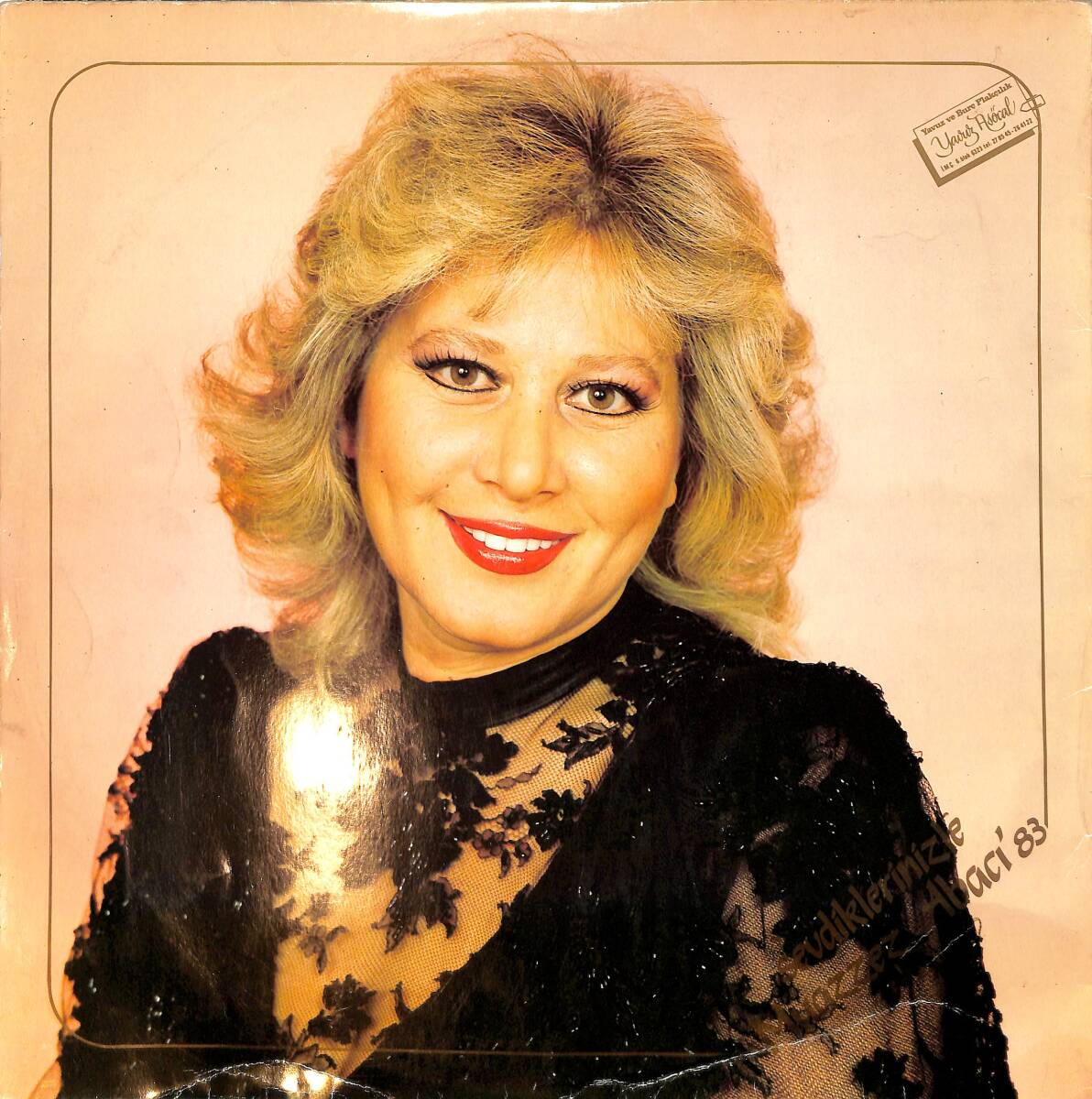 Muazzez Abacı – Sevdiklerinizle Muazzez Abacı' 83 LP PLAK (10/8.5) PLK26575 - 2