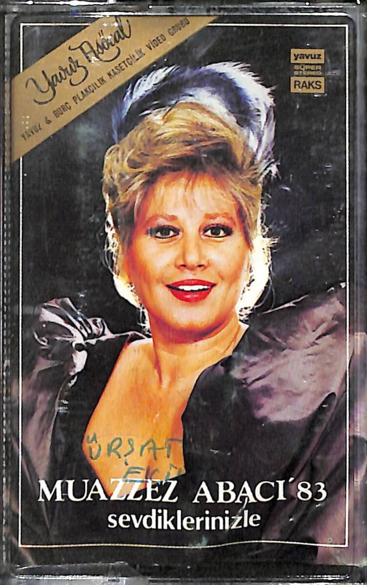 Muazzez Abacı – Sevdiklerinizle Muazzez Abacı '83 Orijinal Kaset (İKİNCİ EL) * Yavuz & Burç Plakçılık - 1983 - Kağıt Baskı * KST31188 - 1