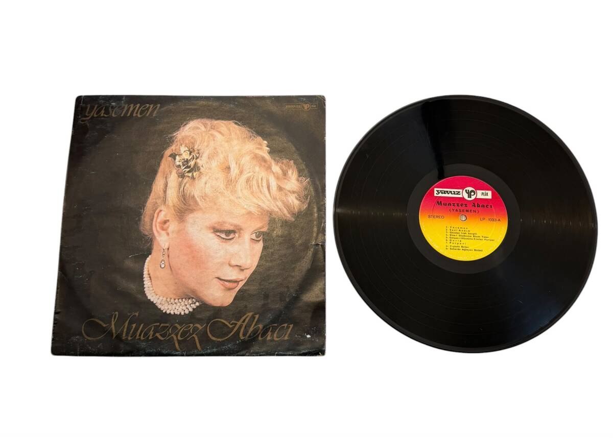 Muazzez Abacı - Yasemen LP PLAK (10/8.5) ''Orijinal Dönem Baskı'' PLK27660 - 1