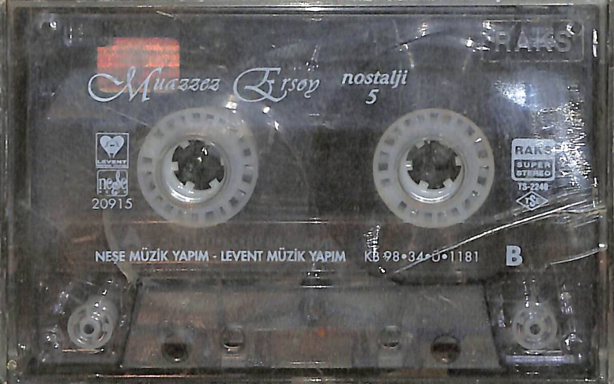 Muazzez Ersoy - Nostalji 5 Kaset (İkinci El) KST27921 - 2