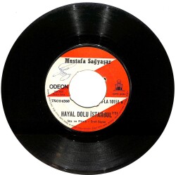 Mustafa Sağyaşar - Hayal Dolu İstanbul / İstemem Artık PLAK (10/7) PLK26113 - Gökçekoleksiyon