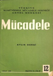 Mücadele Aylık Dergi Sayı 12 Nisan 1966 DRG1557 - Gökçekoleksiyon