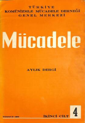Mücadele Aylık Dergi Sayı 4 Temmuz 1965 DRG1558 - 1