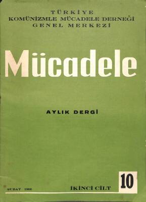 Mücadele Aylık Dergi Sayı10 Şubat 1966 - Akif Ve Nazım Hikmet DRG302 - 1