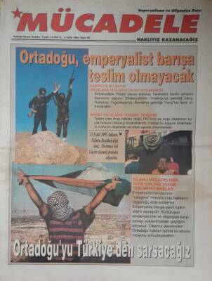 Mücadele Gazetesi 2 Ekim 1993-Adana Polisinden Devrimci Sol Operasyonu GZ45757 - 2