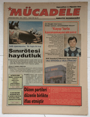 Mücadele Gazetesi 5 Şubat 1994 - Zele Operasyonu Bir Taşla İki Kuş GZ7637 - 1