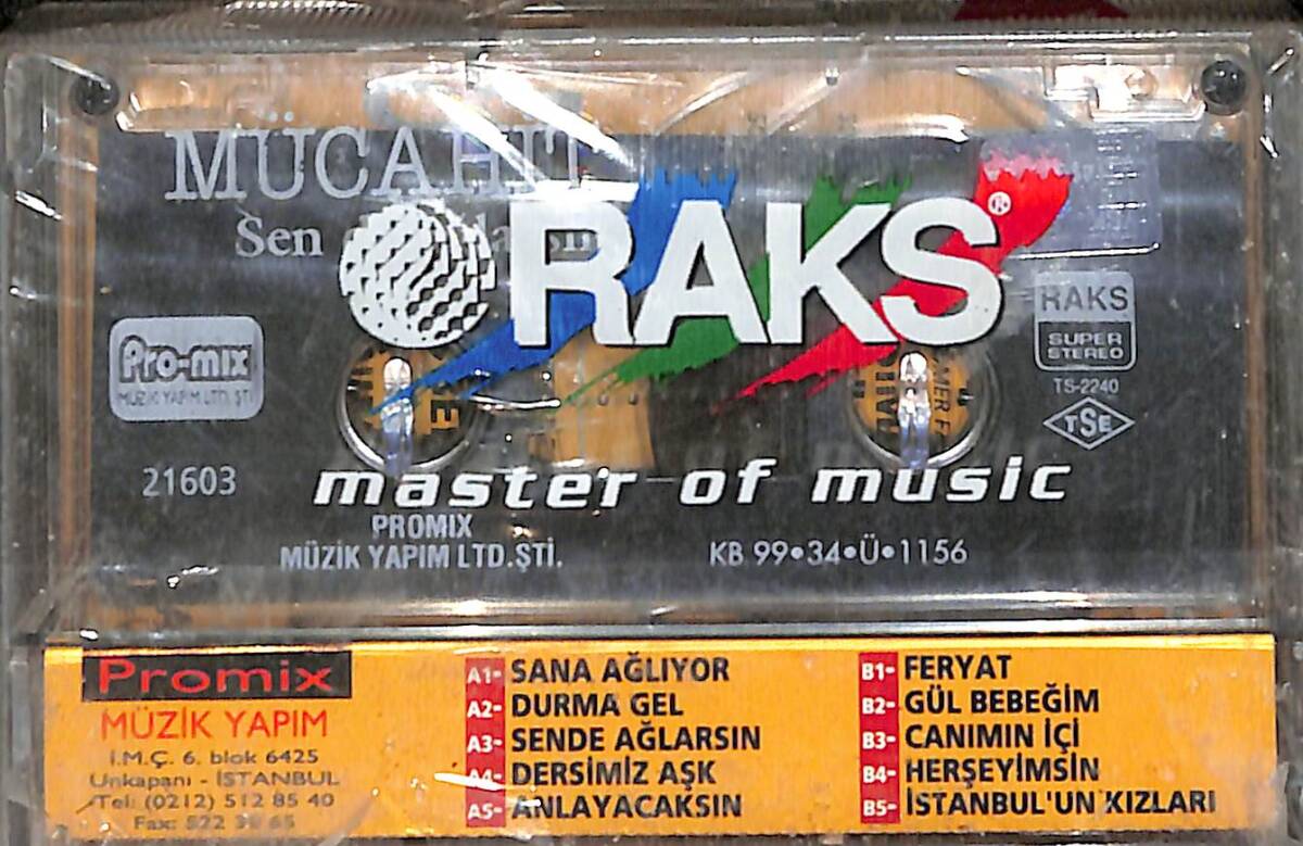 Mücahit - Sen de Ağlarsın Orijinal Kaset (Sıfır) KST31074 - 2