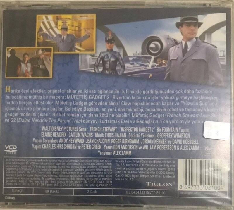 Müfettiş Gadget 2 VCD Film VCD4919 - 2