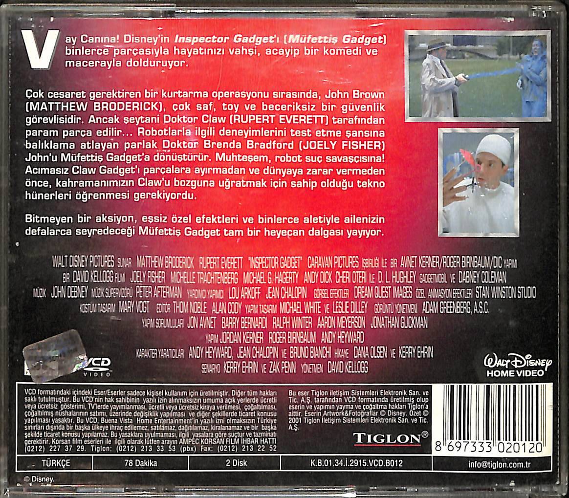 Müfettiş Gadget VCD Film VCD27363 - 2