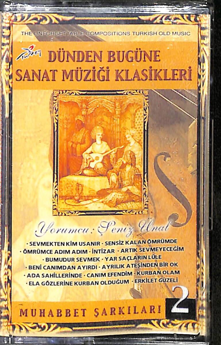 Muhabbet Şarkılar 2 – Dünden Bugüne Sanat Müziği Klasikleri Orijinal Kaset (sıfır) * Erdal Müzik - 1996 * KST30306 - 1