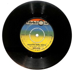 Selda - Adaletin Bumu Dünya / Dane Dane Benleri Plak (Türküola Baskı - 10/7) PLK26119 - Gökçekoleksiyon