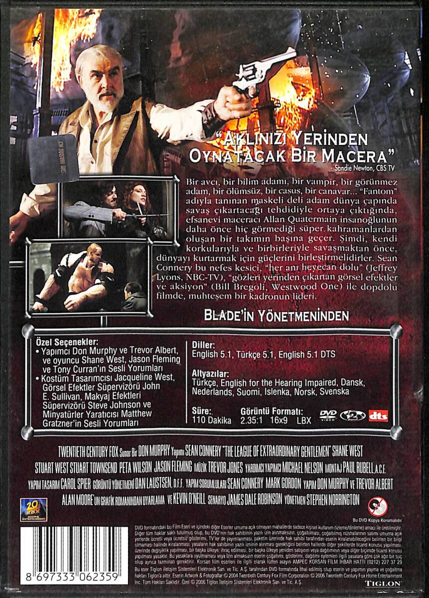 Muhteşem Kahramanlar DVD Film (İkinci El) DVD2467 - 2