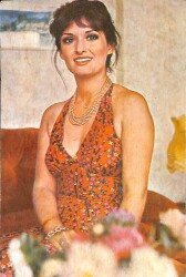 Müjde Ar Kartpostal (Küçük Boy) KRT22149 - Gökçekoleksiyon