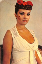 Müjde Ar Kartpostal (Küçük Boy) KRT22721 - Gökçekoleksiyon